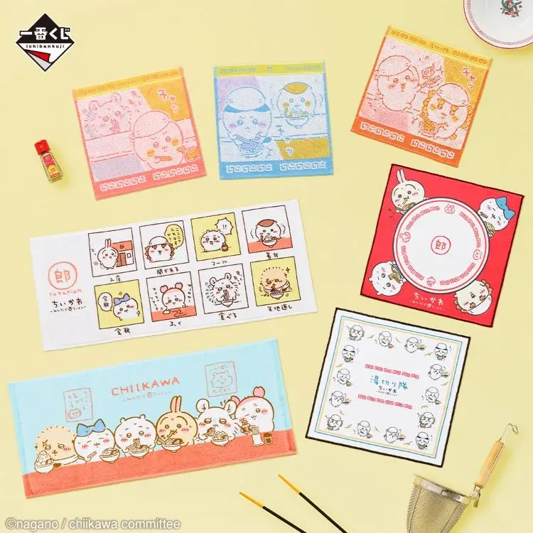 【一番賞】吉伊卡哇「一起吃拉麵」台灣開賣！獎品、通路、價格、時間 示意圖